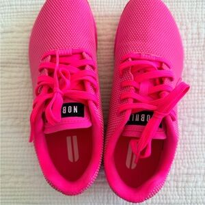 NOBULL Neon Pink Athletic Shoes - outwork size 8.5